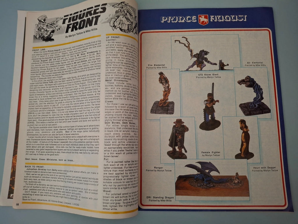 Vintage ADVENTURER Magazine Special Festive Issue 1987 RPG Fantasy Sci-Fi Rare
