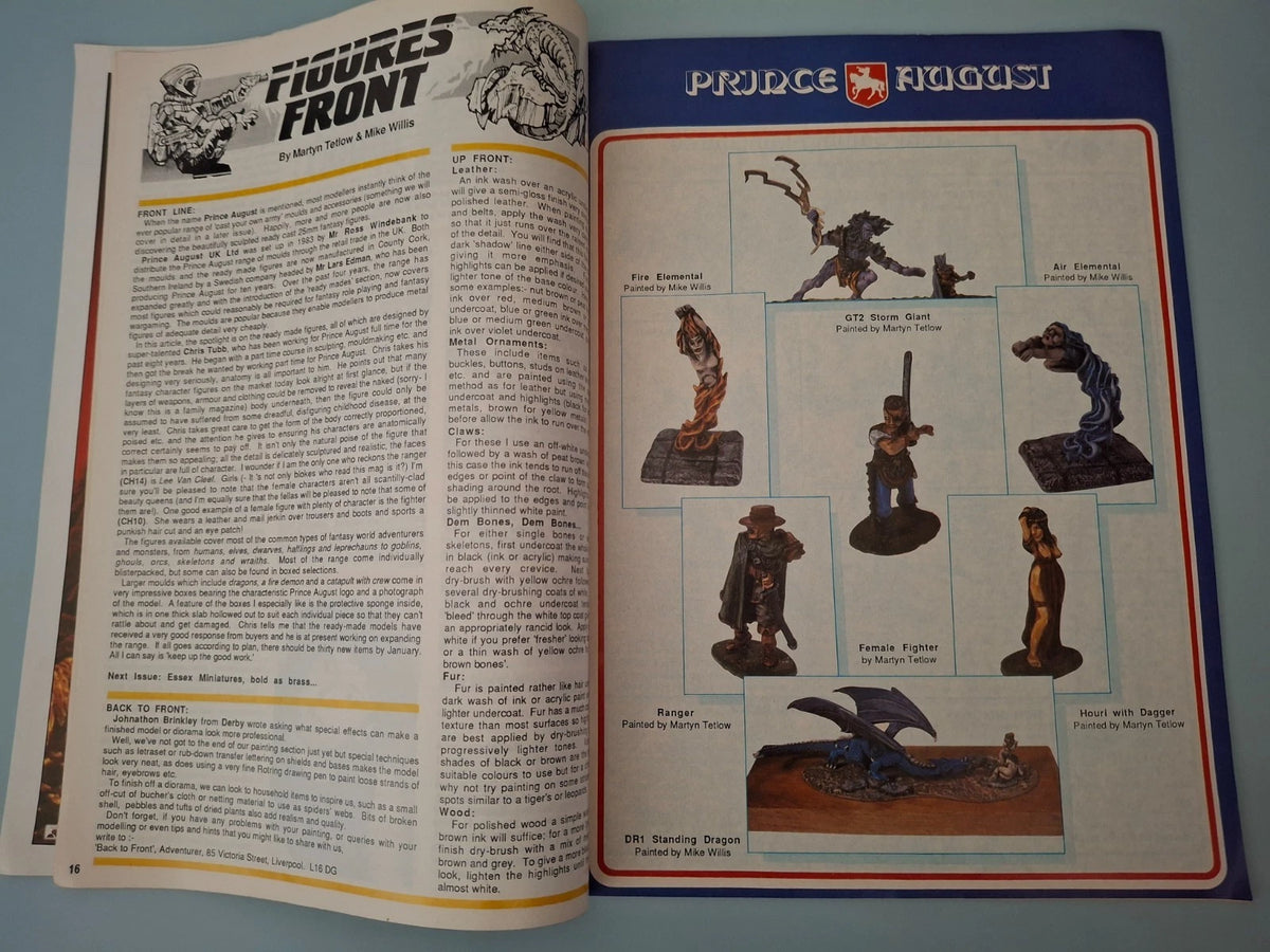 Vintage ADVENTURER Magazine Special Festive Issue 1987 RPG Fantasy Sci-Fi Rare