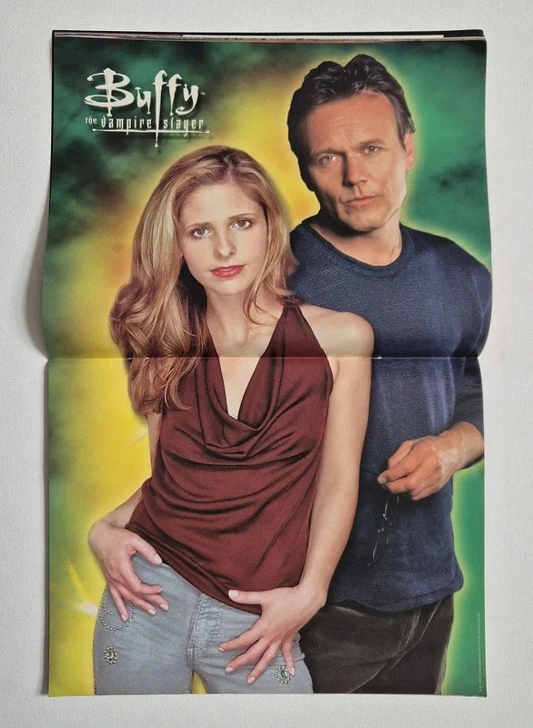 Buffy The Vampire Slayer Official Magazine – Vintage Final Season 9-Issue "Time Capsule" Collector’s Lot (Issues 40-48) – W/ RARE Tattoos, Valentine Card & Intact Posters
