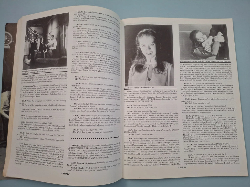 Little Shoppe of Horrors – Issue #10/11: The Kiss of the Vampire (The Making of the Hammer Classic)