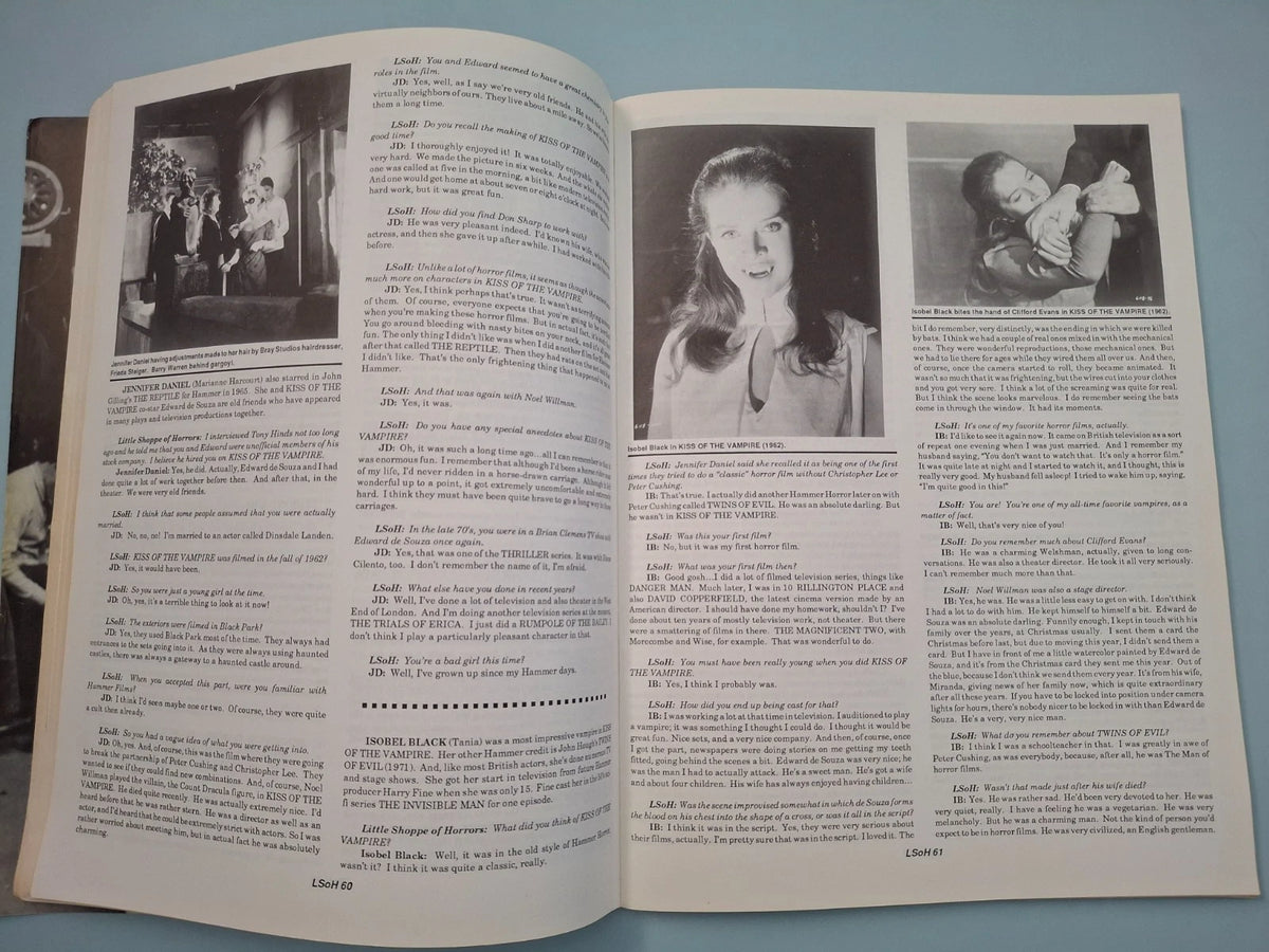 Little Shoppe of Horrors – Issue #10/11: The Kiss of the Vampire (The Making of the Hammer Classic)