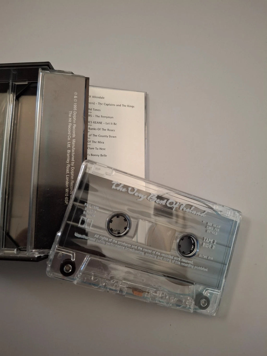 The Very Best Of Ireland Various Artists Vintage Double Cassette Tape Pack 1995