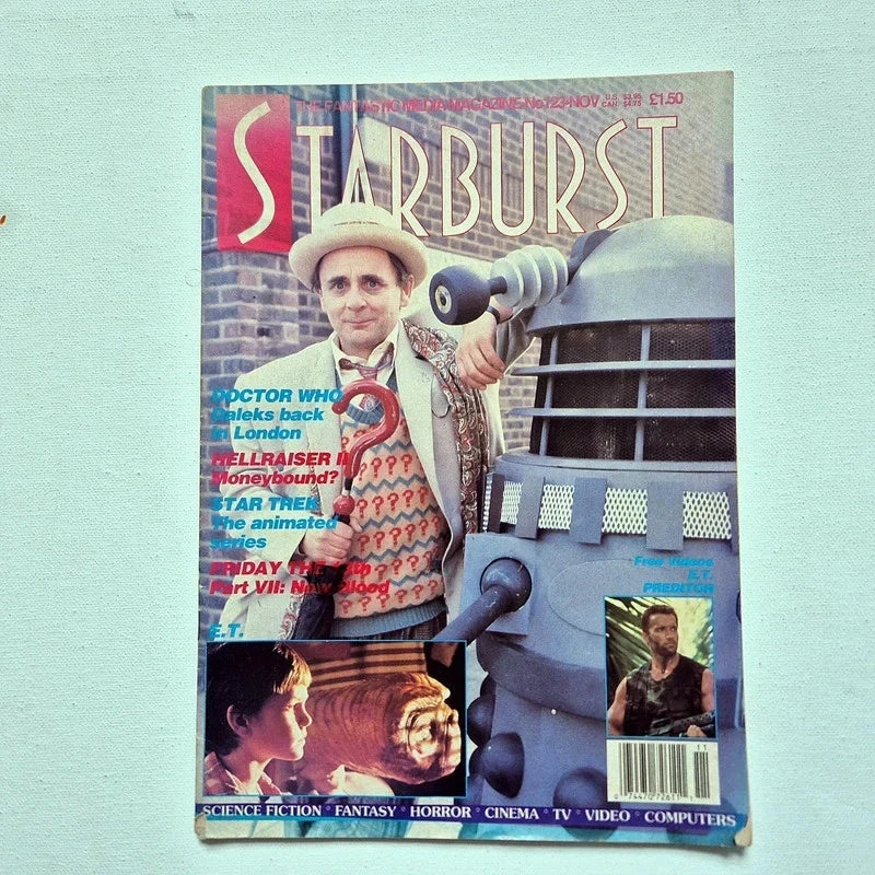 Vintage Sci-Fi & Cult TV Magazine Collection – 8-Issue Lot (Doctor Who, Star Trek, Starlog, Starburst, Cult Times)