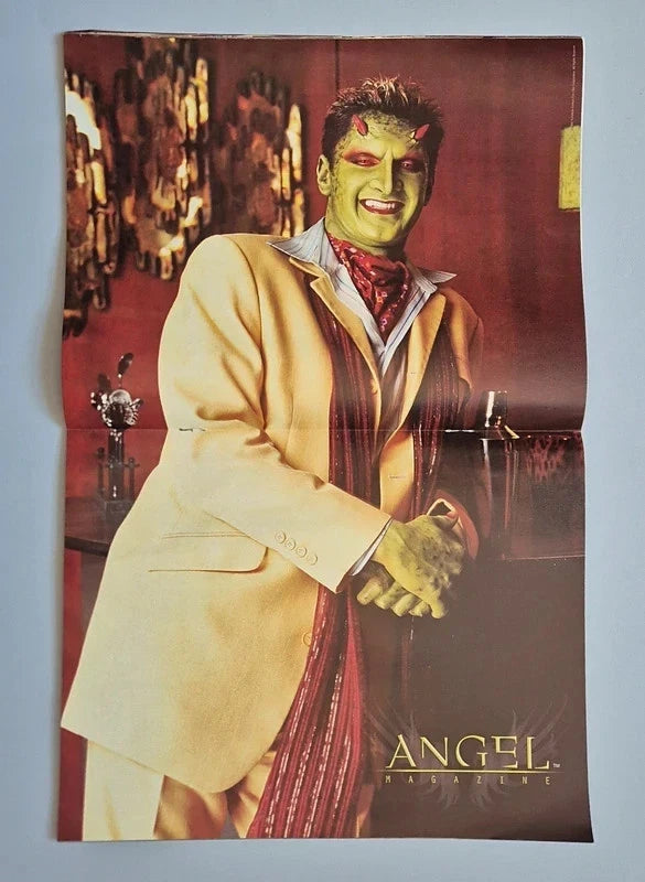 Angel Magazine Bundle – Issues 4, 5, 6, 16 – Rare T-Shirt Transfer & Posters