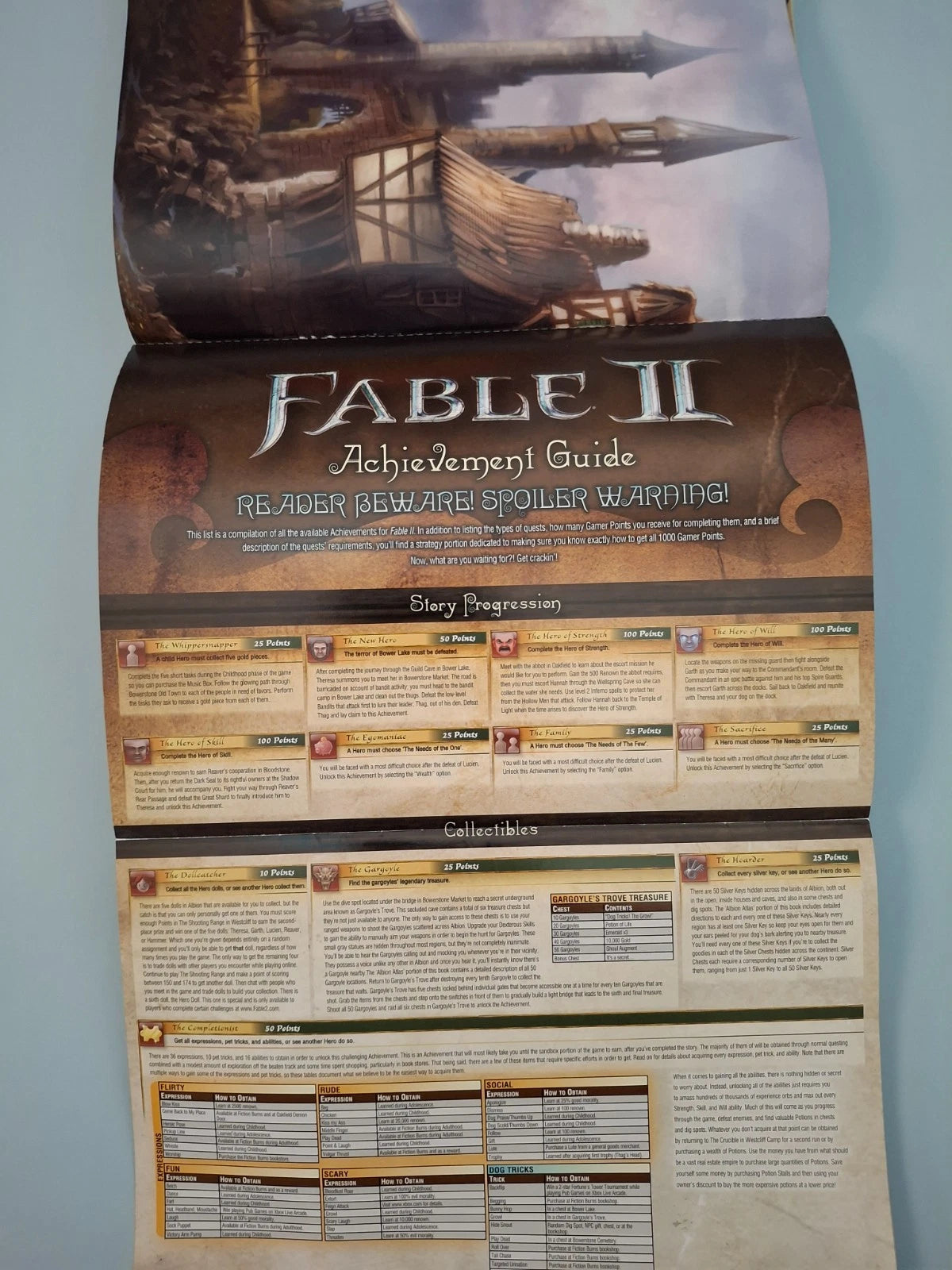 Fable II & Fable III Official Strategy Guide Book Bundle - Xbox 360 BradyGames