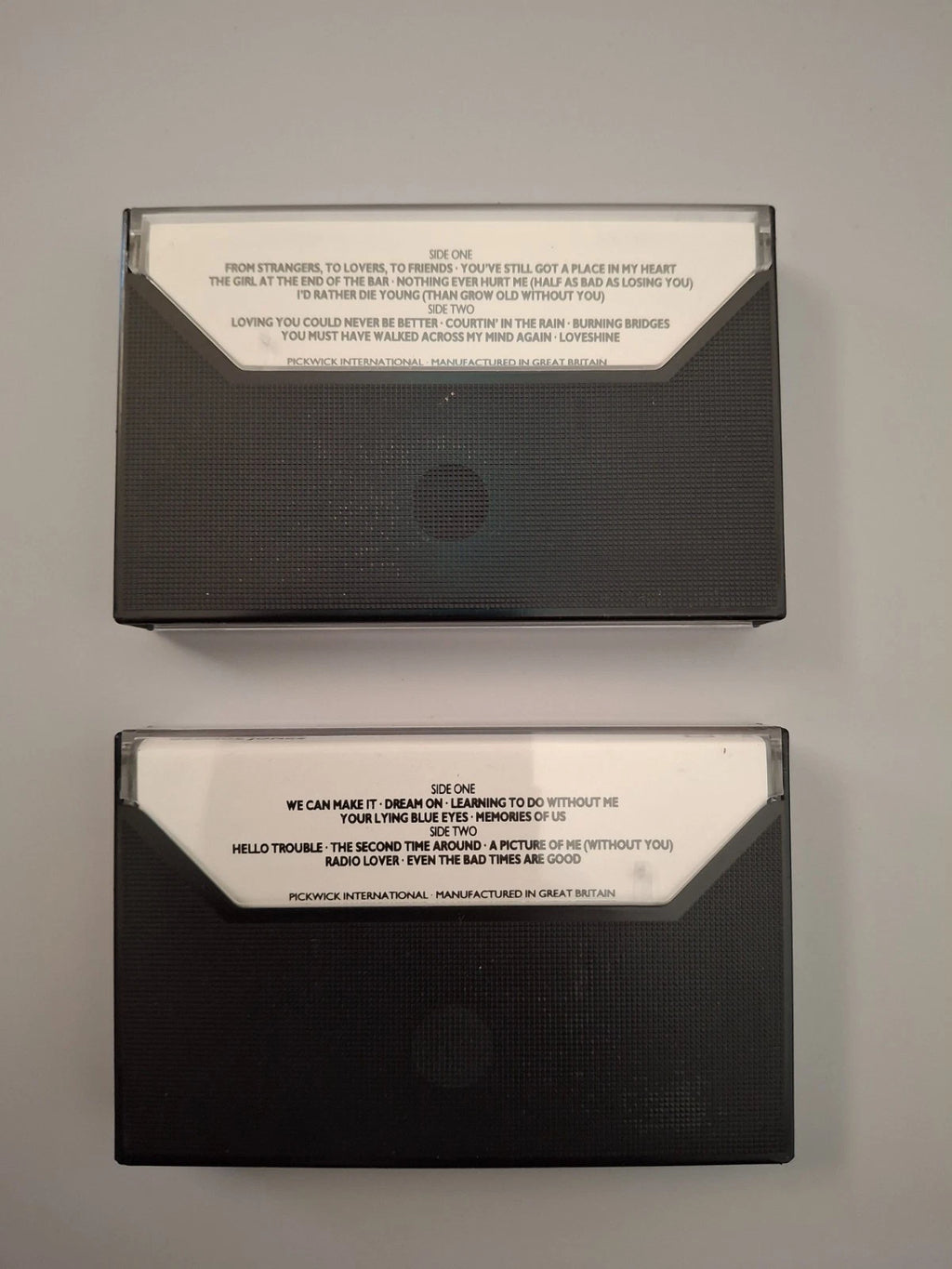 George Jones Strangers Lovers & Friends Vintage Double Cassette Tape Pack Ditto 1983