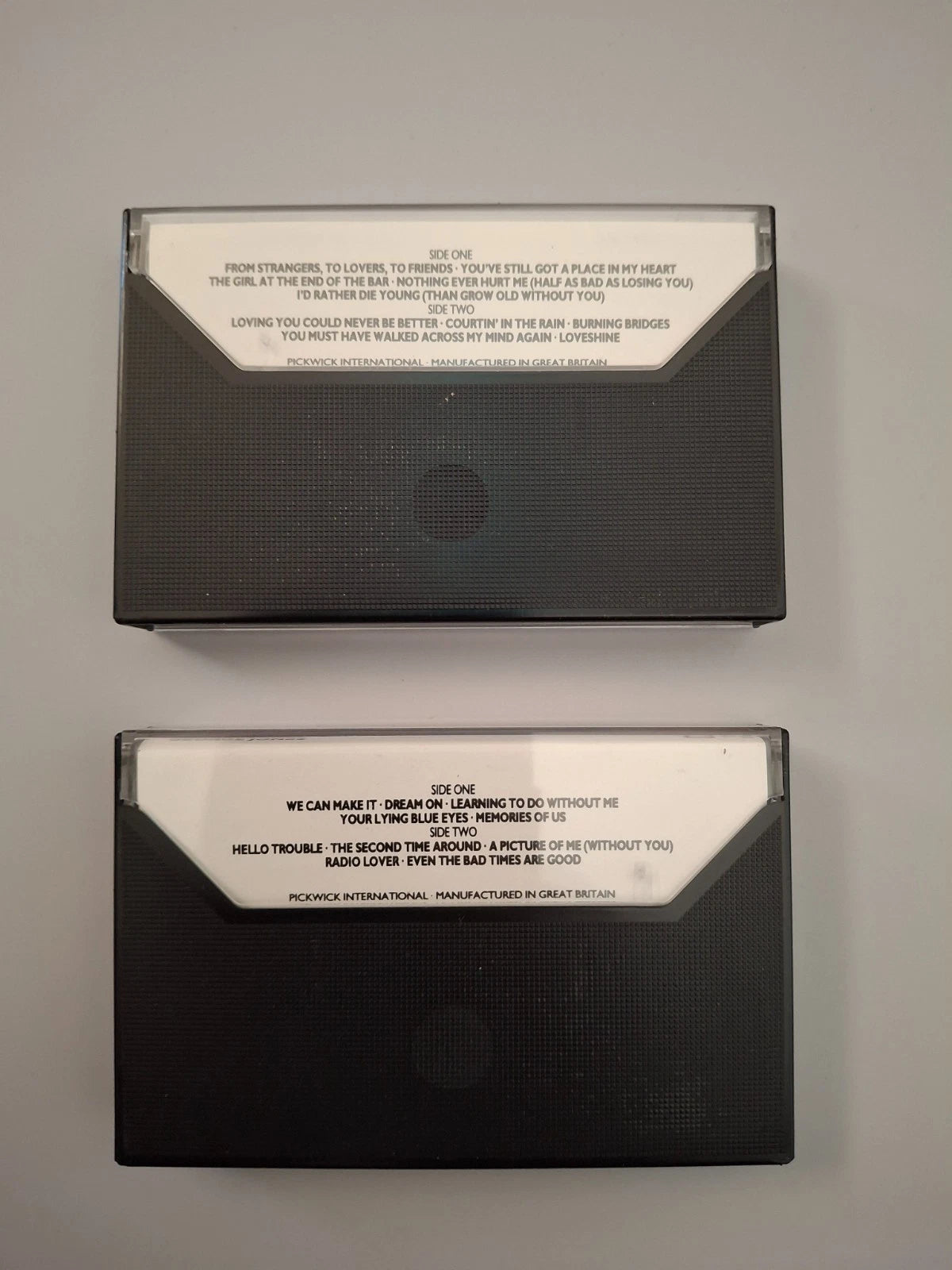 George Jones Strangers Lovers & Friends Vintage Double Cassette Tape Pack Ditto 1983