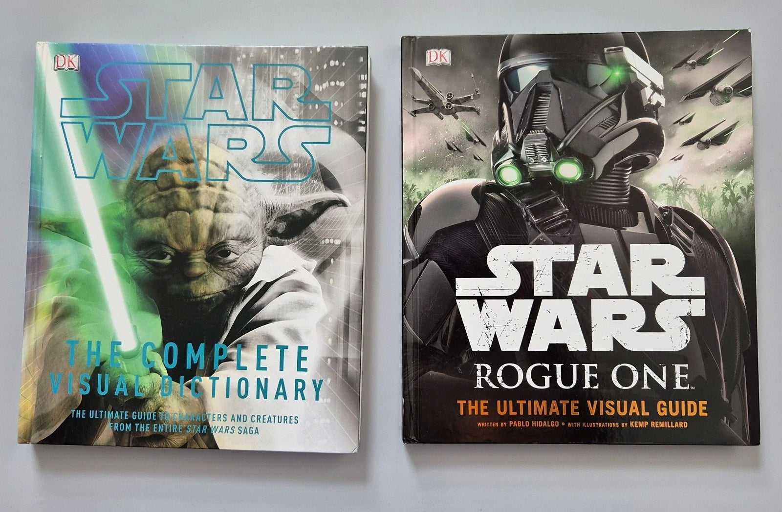 Star Wars DK Hardback Visual Reference Book Bundle Complete & Rogue One Guides