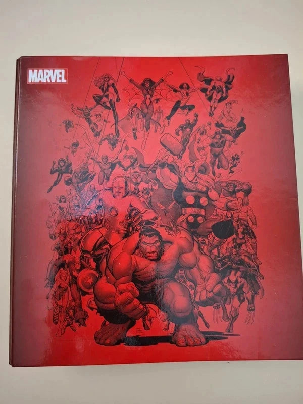 Eaglemoss Marvel Fact Files Red Binder and Job Lot Set of 22 Out Of Print Magazines