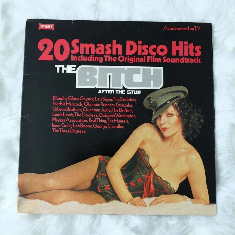 Vintage Joan Collins "The Stud" & "The Bitch" Ultimate Collector's Bundle – 2x Vinyl LPs + Sealed Blu-Ray Box Set