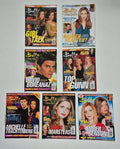 Buffy The Vampire Slayer Official Magazine – Vintage 2002 7-Issue Collector’s Lot (Issues 32-35, 37-39) – Inc. RARE Unopened T-Shirt Transfer & Intact Posters