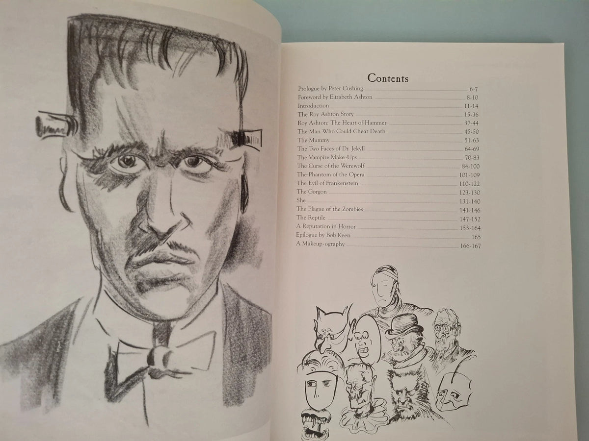 Greasepaint & Gore: The Hammer Monsters of Roy Ashton (1999) Cushing Intro VG