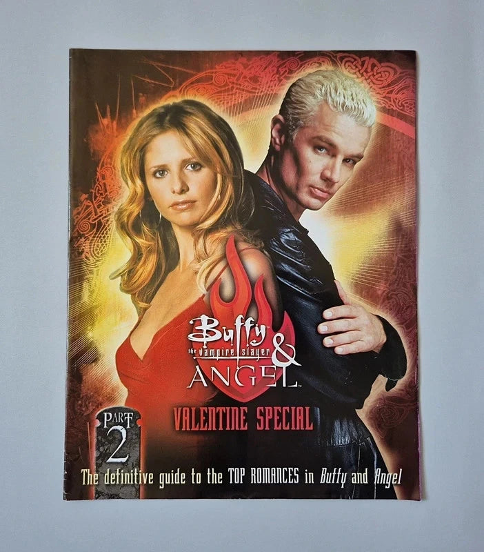 Buffy #57 & Angel #7 Rare Complete Magazine Set – Valentine Specials Part 1 & 2 + Posters