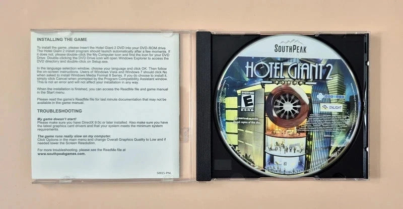Vintage Retro PC CD-ROM Jewel Case Game Bundle – 6-Piece Collector’s Variety Pack (Pre-Owned)