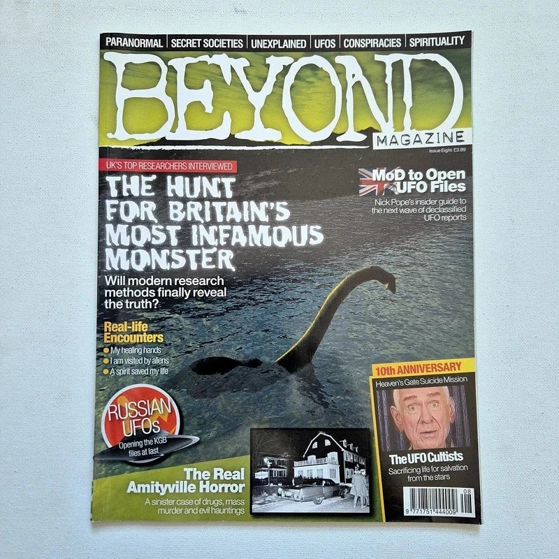 Vintage Beyond Magazine - Issues 3 & 8 Bundle (Paranormal, UFOs & Conspiracies) - 2-Piece Set