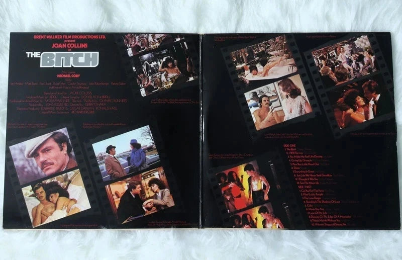Vintage Joan Collins "The Stud" & "The Bitch" Ultimate Collector's Bundle – 2x Vinyl LPs + Sealed Blu-Ray Box Set