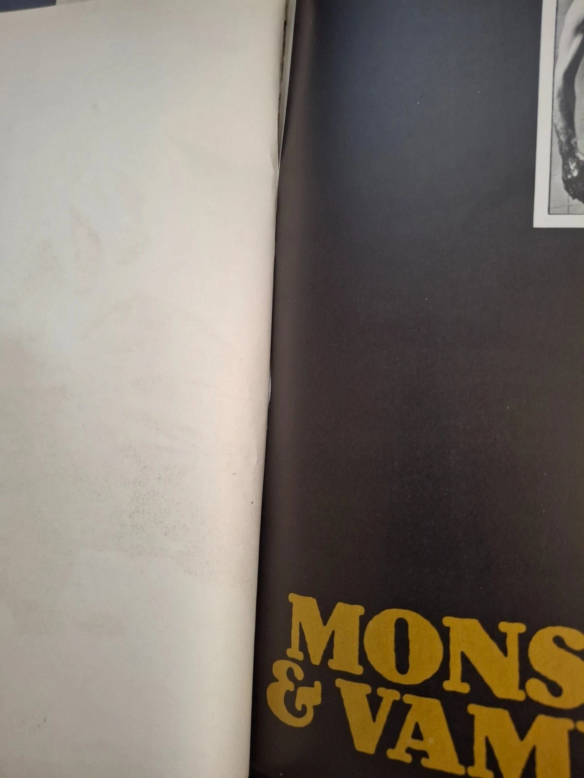 Monsters & Vampires Alan Frank 1976 Hardback Book Movie Treasury Vintage Horror