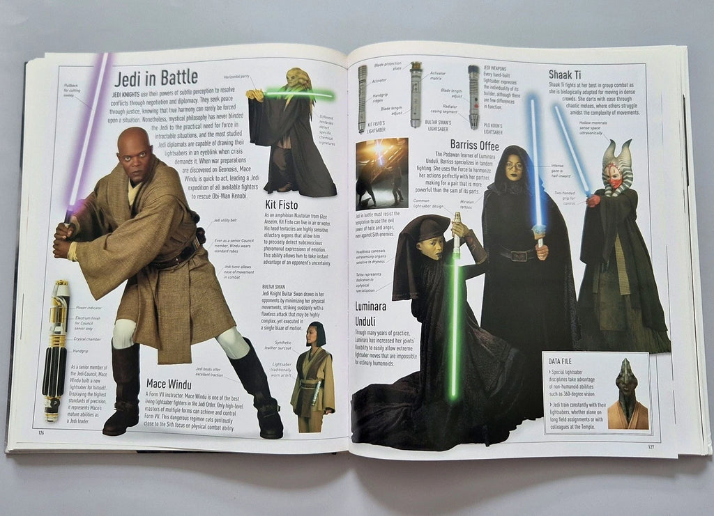 Star Wars DK Hardback Visual Reference Book Bundle Complete & Rogue One Guides