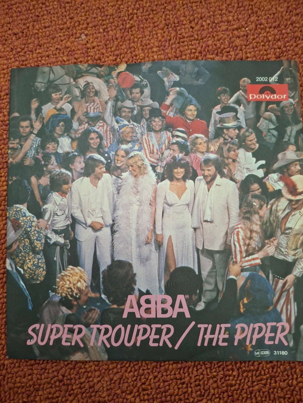 ABBA – Super Trouper (1980) Vintage 7" Vinyl Single | Polydor Germany Pressing