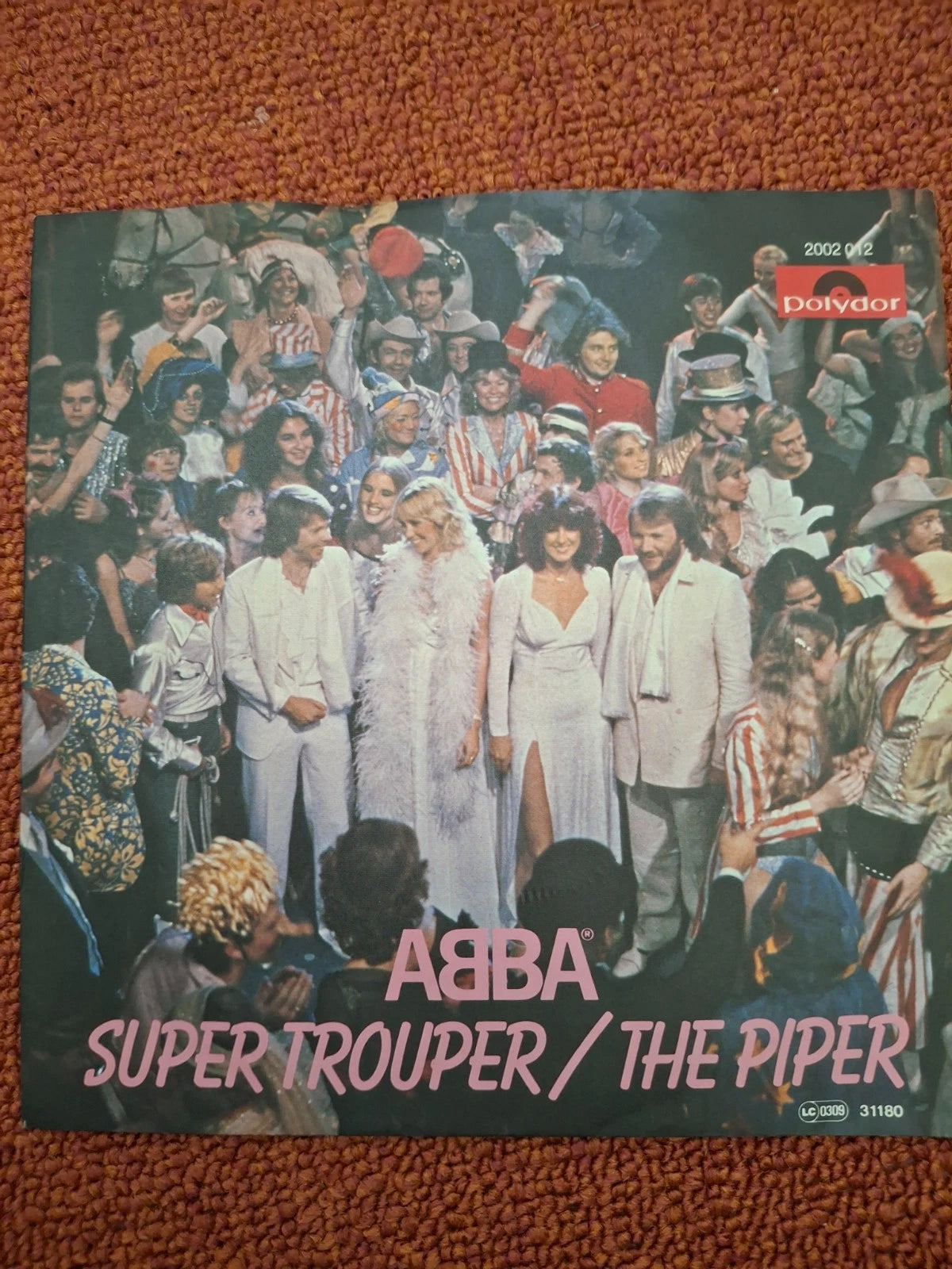 ABBA – Super Trouper (1980) Vintage 7" Vinyl Single | Polydor Germany Pressing