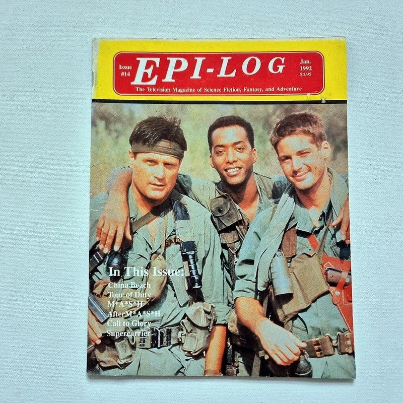 Vintage Epi-Log Magazine Lot (7 Issues, 1991–1993) – Rare Cult TV & Sci-Fi Episode Guides
