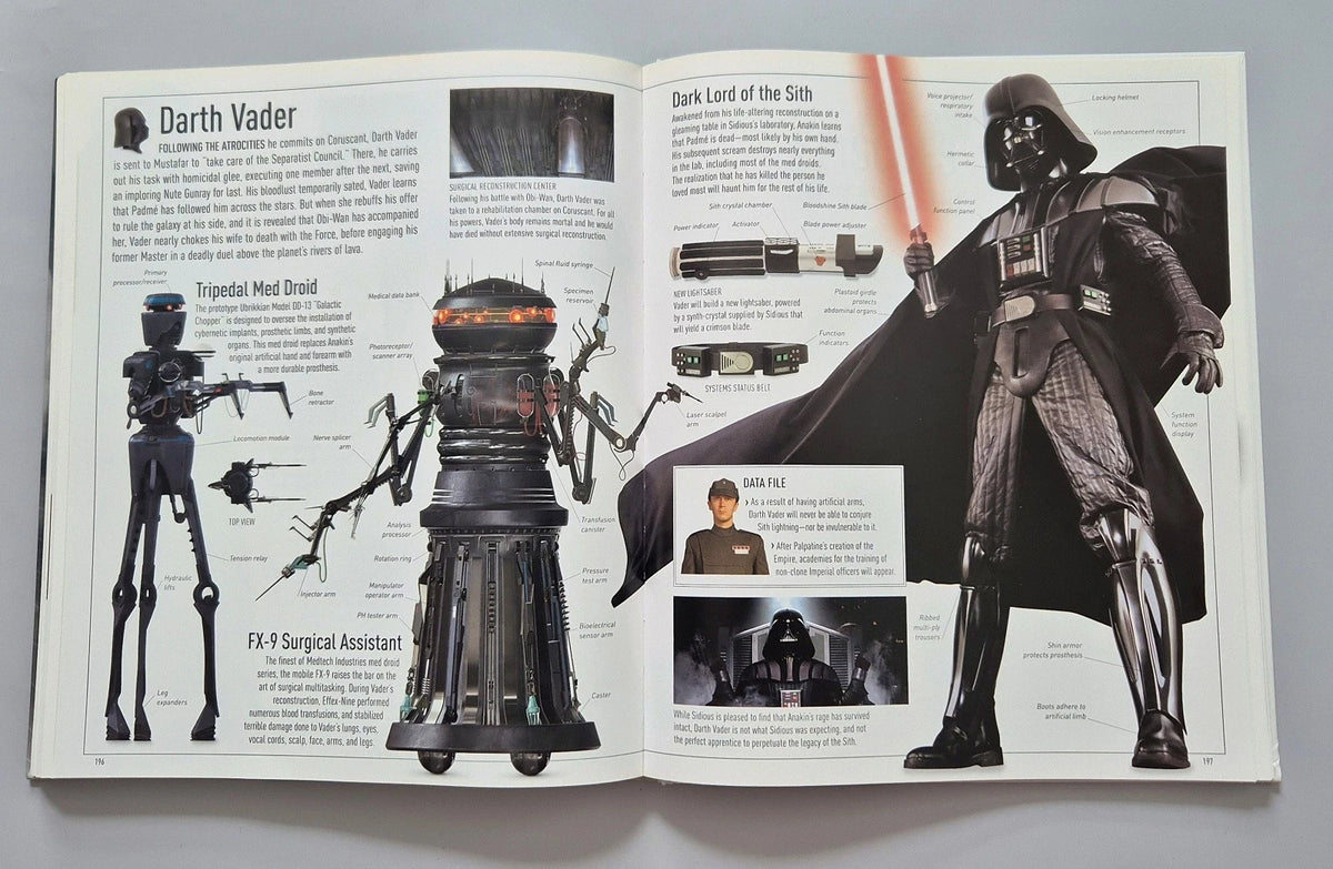 Star Wars DK Hardback Visual Reference Book Bundle Complete & Rogue One Guides