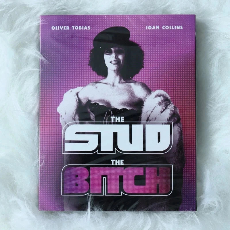 Vintage Joan Collins "The Stud" & "The Bitch" Ultimate Collector's Bundle – 2x Vinyl LPs + Sealed Blu-Ray Box Set