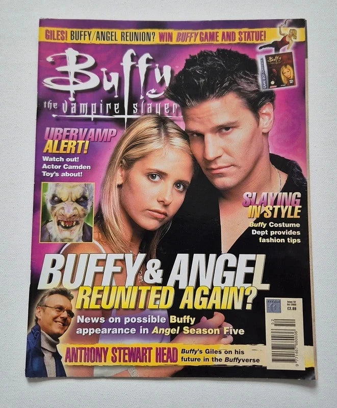 Buffy The Vampire Slayer Official Magazine – 9 Issue Collector Lot (Nos. 50-55, 58, 67, 68) - Very Good Condition