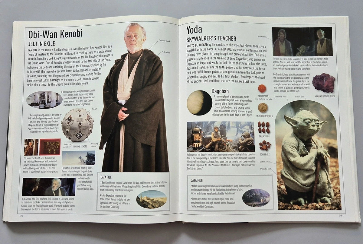 Star Wars DK Hardback Visual Reference Book Bundle Complete & Rogue One Guides