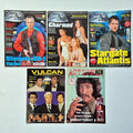 Vintage TV Zone & Cult TV Magazine Job Lot (5 Issues) – Rare Intact Inserts & Bumper Edition