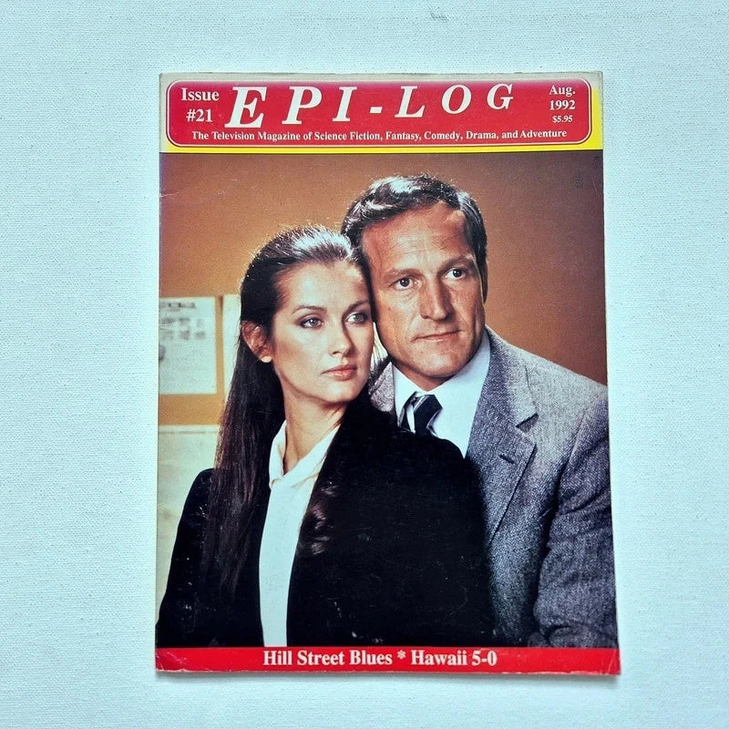 Vintage Epi-Log Magazine Lot (7 Issues, 1991–1993) – Rare Cult TV & Sci-Fi Episode Guides