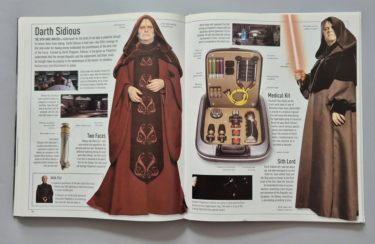 Star Wars DK Hardback Visual Reference Book Bundle Complete & Rogue One Guides