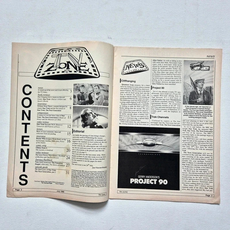 Vintage Sci-Fi & Cult TV Magazine Collection – 8-Issue Lot (Doctor Who, Star Trek, Starlog, Starburst, Cult Times)