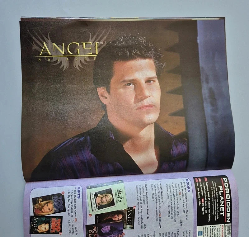 Buffy #57 & Angel #7 Rare Complete Magazine Set – Valentine Specials Part 1 & 2 + Posters