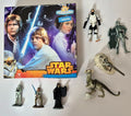 Vintage Star Wars Bundle - Unopened 2014 Panorama Jigsaw & Mixed Era Action Figures Set