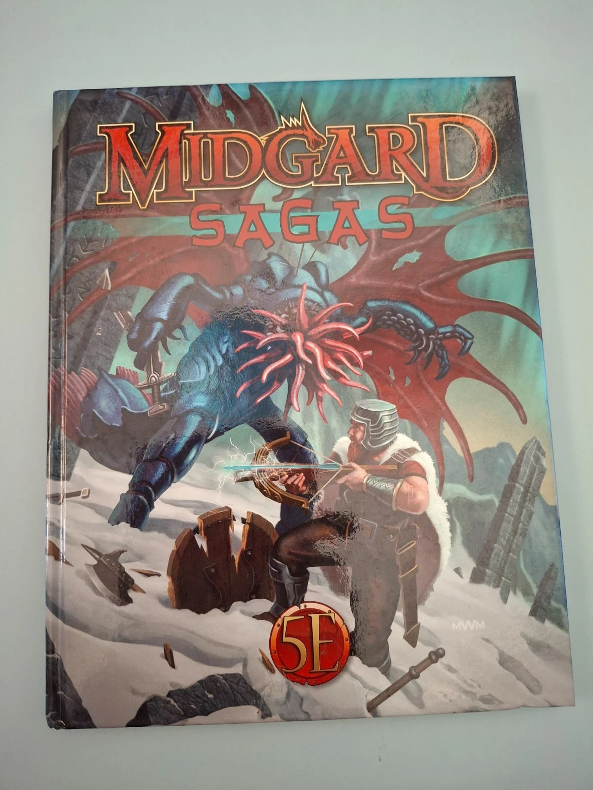 Midgard Sagas Hardcover Book (D&D 5e) | Out of Print Kobold Press Adventures