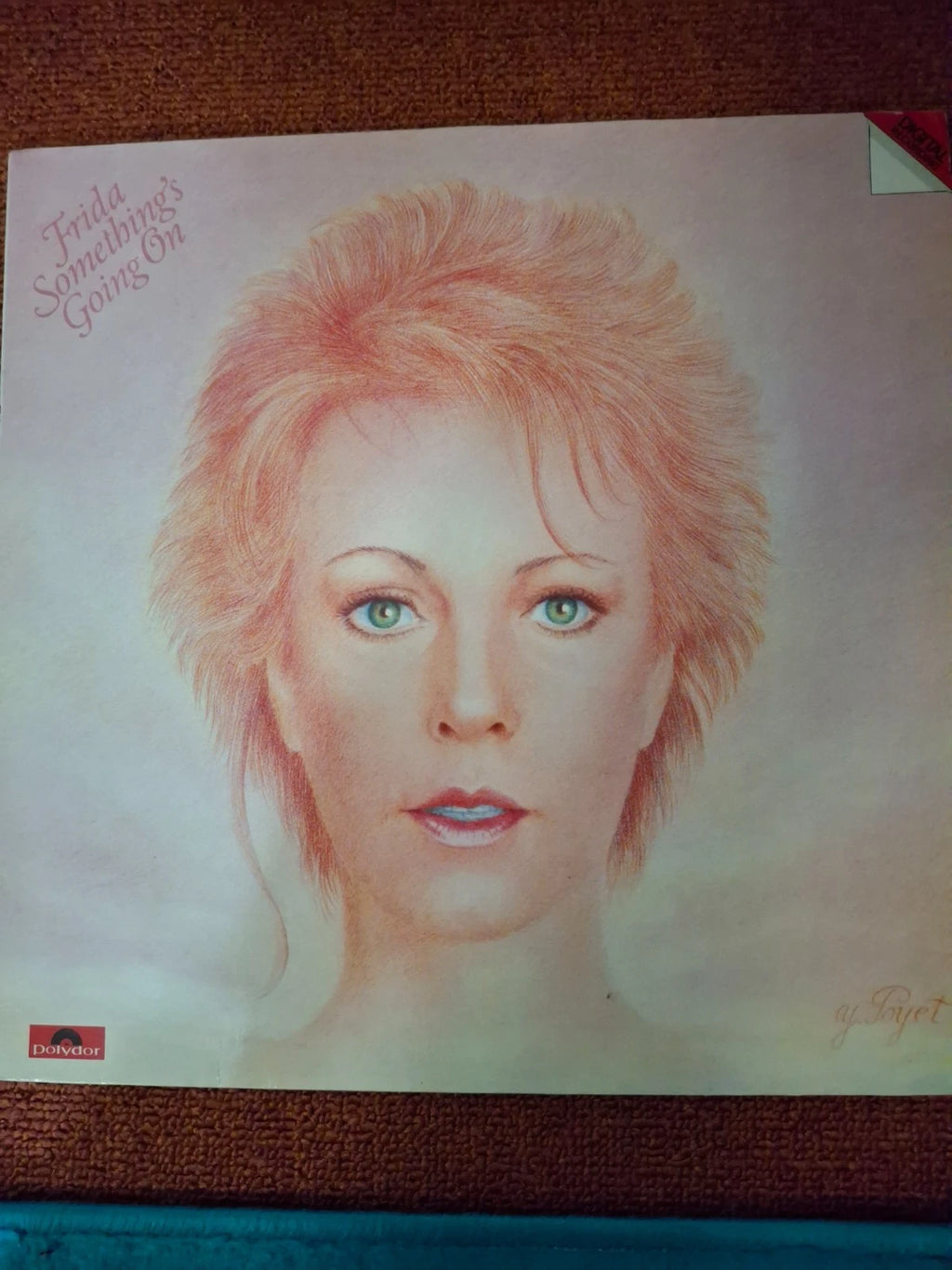 Frida (ABBA) - Something's Going On (1982) Vinyl LP - Original West German Polydor Pressing (2311 176)